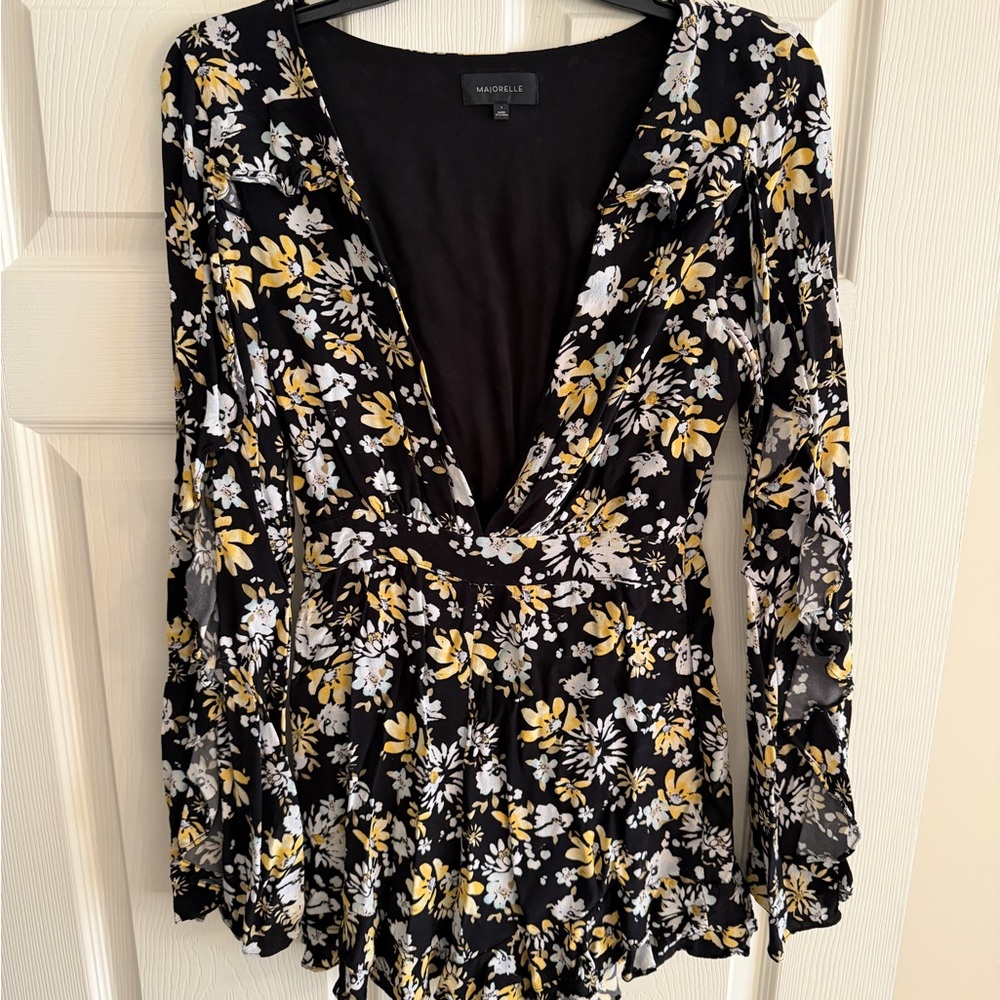 MAJORELLE Black Romper
